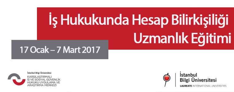 İş Hukukunda Hesap Bilirkişiliği Uzmanlık Eğitimi